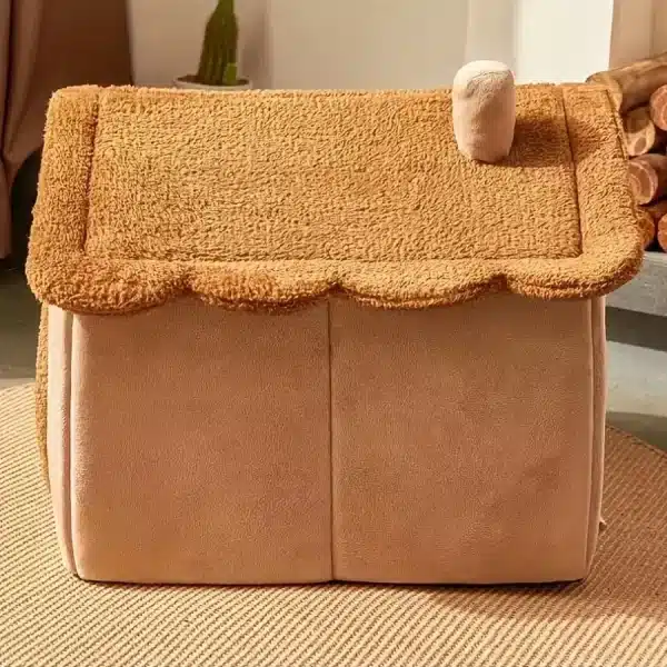 MeiaLua– Casinha Dobrável e Aconchegante para Gatos - Image 4